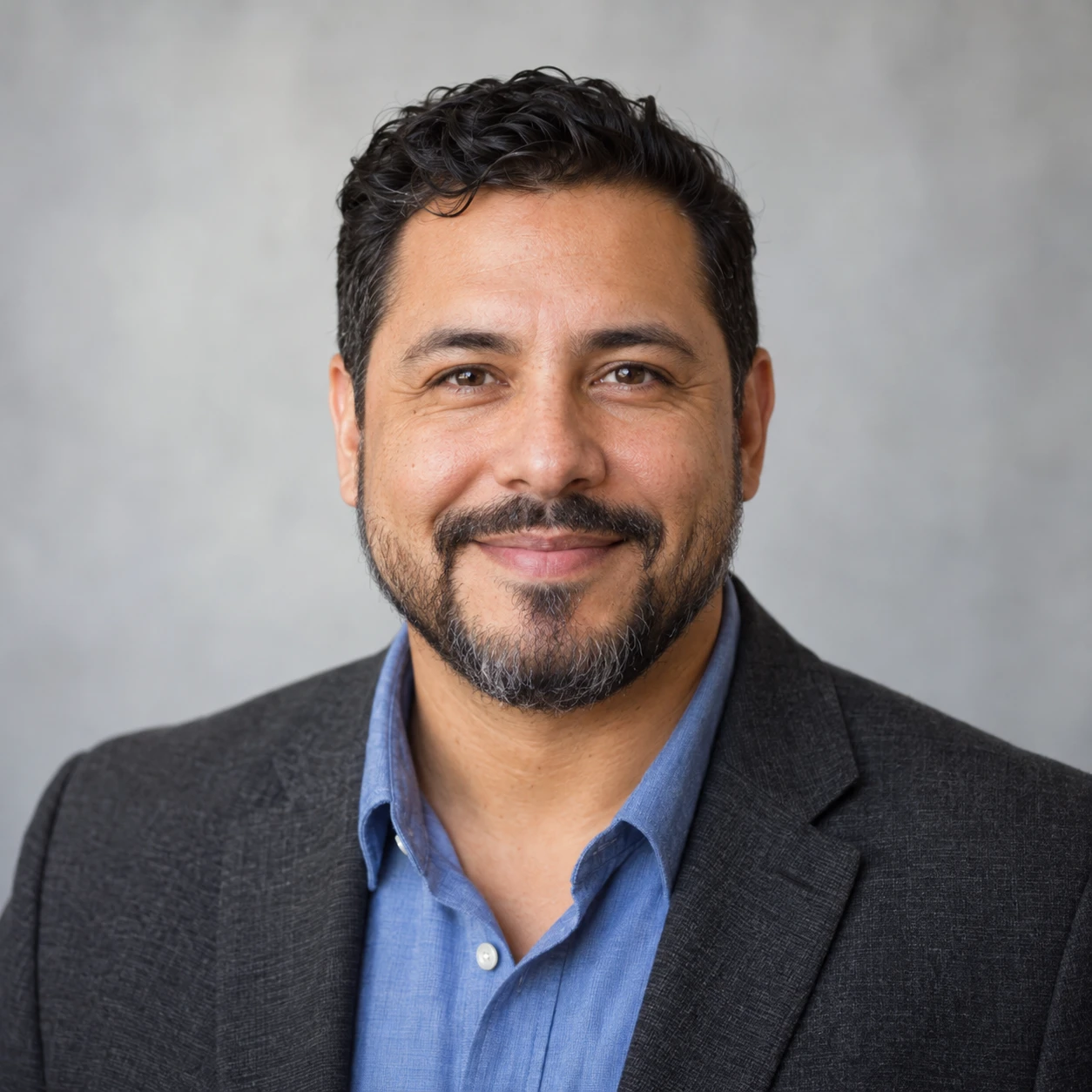 AI-generated portrait of Daniel Ortiz, fictional demo staff member